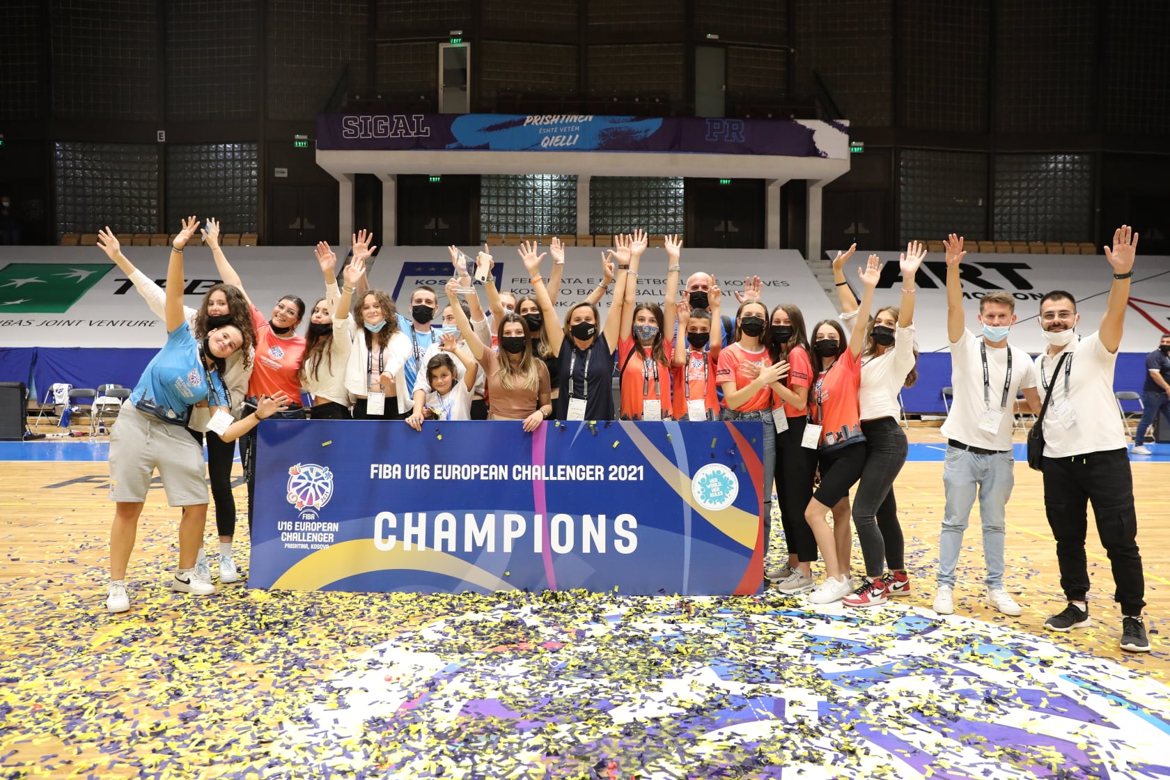 FIBA Evropa përgëzon FBK-në për organizimin me sukses të FIBA U16 European Challenger në Prishtinë